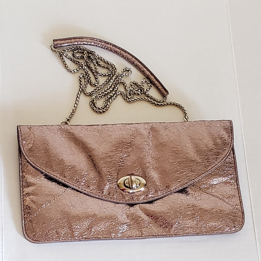 Sorial New York Metallic Evening Clutch Purse